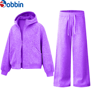 Ensemble de vêtements pour hommes tendance : survêtement polaire avec sweat à capuche zippé et pantalon de jogging pour homme – Collection Hiver Designer - Product Image 4
