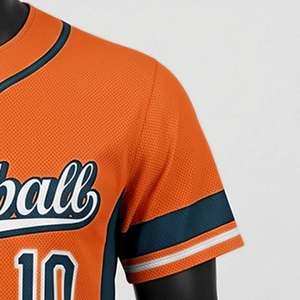 Uniforme de Béisbol para Hombre de Múltiples Colores y Súper Calidad para Entrenamiento, Jersey de Béisbol, Fabricante Pakistaní - Product Image 5