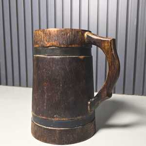 Direct Factory Wholesale Wooden Beer <b>Mugs</b> Shiny Polished Kitchenware Use Indian Handcrafted and Top Quality Natural Wooden <b>mug</b> - Product Image 3