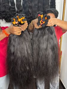 Extensiones de Cabello Humano Ondulado y Liso, Naturales, Ligeras, Ecológicas, en Paquete a Granel - Product Image 2