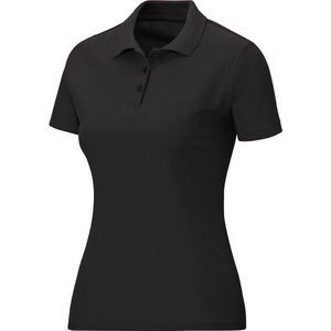 T-shirt femme 100% polyester, logo personnalisé, manches courtes, style décontracté, polo femme - Product Image 4