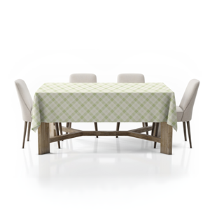 Soft Woven Cotton Tablecloth Reusable Dining <b>Table</b> Cover for Kitchen, Wedding, <b>Buffet</b> & Banquet <b>Tables</b> - Product Image 2