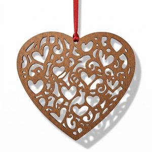 Classic Metal <b>Christmas</b> Hanging Ornament With Snowflake Design For Festive <b>Tree</b> Decoration And Holiday Home Decor - Product Image 4