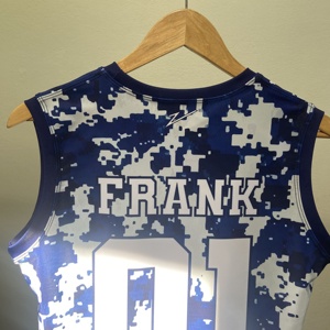 Uniformes de football personnalisés 7 sur 7, logo personnalisé, maillot sans manches de compression pour jeunes, uniformes de flag football sublimés - Product Image 6