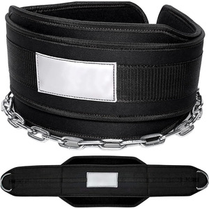 Ceinture de musculation confortable en néoprène respirant et réglable unisexe pour tractions, dips, squats, entraînement de force, fitness, gym - Product Image 1