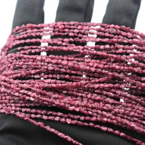 Diamants blancs naturels bruts non taillés, perles lâches certifiées CMA pour la fabrication de colliers et de bijoux - Product Image 4