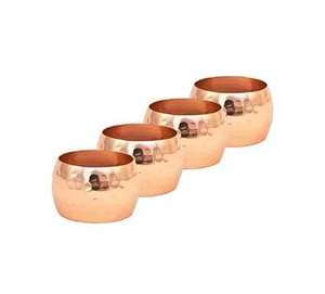 Anillo para Servilletas de Lujo Chapado en Oro, Decoración de Mesa de Metal Duradero para Bodas y Eventos al Mejor Precio - Product Image 6