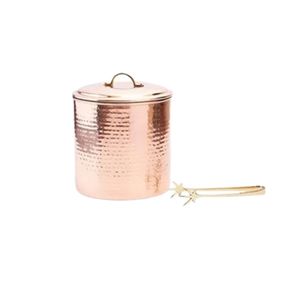 Wholesale Creative Copper Salt and Pepper <b>Canister</b> <b>Set</b> Stackable Copper Spice Container Jar with Lid for Kitchen Restaurant - Product Image 4