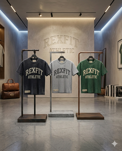 Wholesale <b>Acid</b> Wash Screen Printing T Shirts 100% Cotton Oversized Heavyweight 240 GSM Streetwear <b>Drop</b> Shoulder T Shirts - Product Image 6