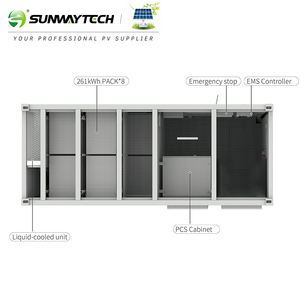 Sistema de Almacenamiento de Energía (ESS) Refrigerado por Líquido de 232kWh, 261kWh, 418kWh, 2MWh con Carga MPPT, Control BMS y Certificación CE para Granjas Avícolas y Ganaderas - Product Image 2