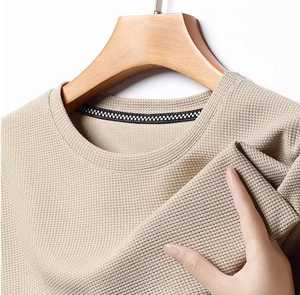 <b>Men's</b> Short Sleeve O-Neck Knitted T-Shirt 100% Cotton <b>Animal</b> Print Breathable Casual Wear Regular Fit 320g - Product Image 6