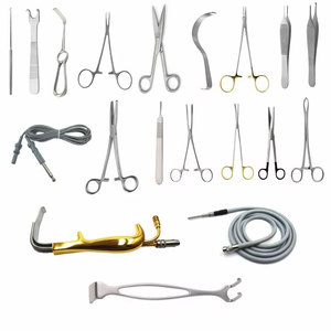 Instruments de chirurgie plastique de qualité supérieure, outils chirurgicaux en acier inoxydable, ensemble pour hôpital, clinique, procédures esthétiques, réutilisables, médicaux - Product Image 1