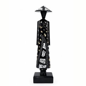 Hot selling lacquered figurine decorative <b>objects</b> hotels resorts rooms low price lacquer figurines - Product Image 2
