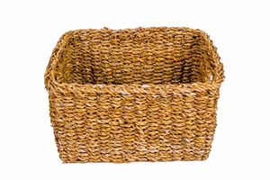 Panier de rangement rustique en fibre de varech écologique pour la décoration de la maison, l'étagère, la cuisine, prix abordable - Product Image 5