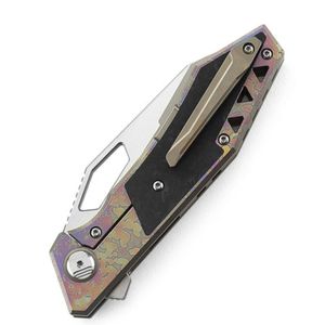 Navajas Plegables Premium con Hoja de Punta Caída de Precisión y Mango Ergonómico con Ranura de Apertura Manual - Product Image 4