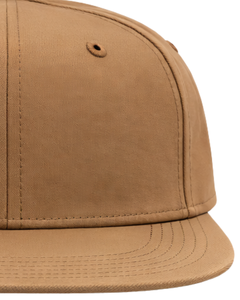 Customized Khaki Brown <b>Flat</b> Brim Snapback <b>Cap</b> For <b>Men</b> Women Adjustable Cotton Baseball Hat Casual Streetwear Premium Quality - Product Image 5