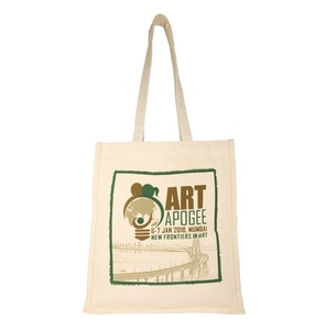 Hot <b>Sale</b> Custom Logo Printed Eco-friendly Cotton Canvas Tote <b>Bag</b> Zipper Closure Long Handle <b>for</b> Women Fashionable Shopping - Product Image 4