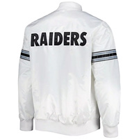 Veste universitaire en satin blanc personnalisée pour hommes, broderie de logo noir, veste bomber, uniforme de baseball, vêtements de sport en gros