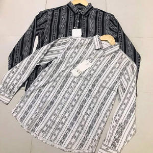 Chemises habillées tissées pour hommes – Qualité supérieure, style décontracté chic, marque renommée, en coton, manches longues, pour le bureau – Vêtements en stock en lot - Product Image 4