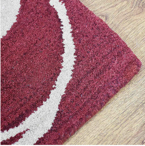 Tapis multicolores en laine tuftée à la main, de haute qualité, écologiques, antidérapants, pour salon, enfants, hôtels, bureaux - Product Image 4