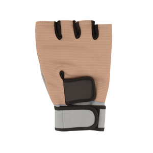 Gants de fitness personnalisés OEM à demi-doigts, gants de gym en cuir avec support de poignet pour la musculation - Product Image 2