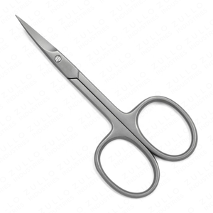 Ciseaux à ongles et ciseaux à cuticules de qualité supérieure, argent et gris foncé, en acier inoxydable, outils de manucure, logo personnalisé, vente en gros - Product Image 4