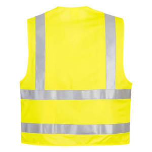 Chalecos de Seguridad Reflectantes con Cremallera, Chaquetas de Alta Visibilidad, Construcción de Poliéster, Chalecos de Seguridad con Múltiples Bolsillos - Product Image 6