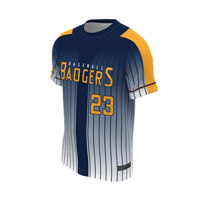 Factory Custom Crew Neck Baseball Jersey Half Sleeve Personalized Team Baseball <b>Shirt</b> OEM ODM Wholesale Sportswear - Product Image 2