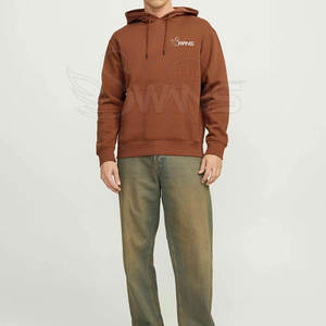 Sudadera con Capucha para Hombre, Nueva Colección, Logotipo Personalizado, Estilo Único, Transpirable, 100% Algodón, Alta Calidad - Product Image 4