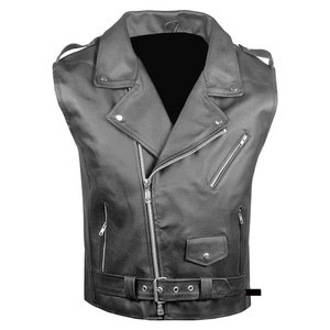 Nuevo Chaleco de Cuero para Hombre, Diseño Personalizado, Transpirable, Estilo Moderno, para Uso en Exteriores, en Venta - Product Image 1