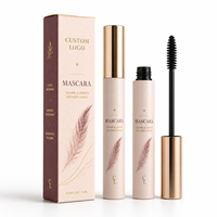 Boîte en papier cosmétique personnalisée écologique, emballage en carton pour mascara, emballage en papier pour sérum pour cils, boîte d'emballage de luxe