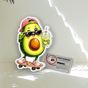 Paleta de Extensión de Pestañas Magnética de Acrílico Ecológico con Diseño de Aguacate, Corazón, Círculo y Diamante, Estilo Gafas de Sol - Product Image 2