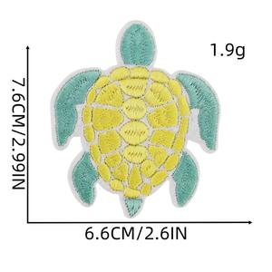 Custom Embroidery Patch Wholesale Contrast Border Fabric Badge for <b>Jackets</b> Hats Bags Shirts Garments Decorative Iron On Sew On - Product Image 1