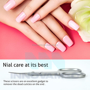 Ciseaux à cuticules russes en acier inoxydable, droits et pointus, de haute qualité, design élégant, longue durée de vie, pointe durable - Product Image 6