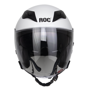Casco de Motocicleta Abierto ROYAL/ROC R10 con Certificación DOT, Cierre de Liberación Rápida, Carcasa de ABS+EPS, Diseño Gráfico, Completamente Desmontable - Product Image 3