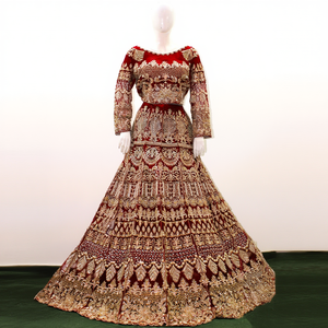 Vestido de Novia Maxi de Encaje Estilo A-Line con Falda Abullonada para Fiesta, Novedad 2025 de Alta Calidad, a la Moda, Superventas, Personalizable - Product Image 1