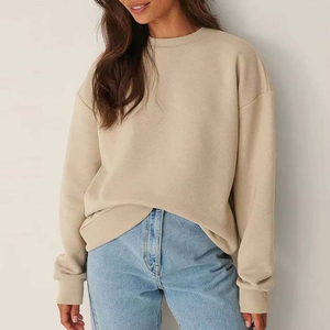 Vêtements de printemps et d'automne, pull à col rond, sweat-shirt à manches longues pour femmes, haut décontracté à la mode, respirant - Product Image 5