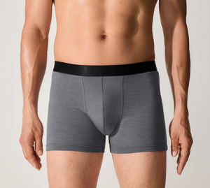 Calzoncillos Bóxer de Cintura Alta para Hombre, 180GSM, Algodón, Spandex, Poliéster, Construcción sin Costuras, Alta Elasticidad, Precio Directo de Fábrica al por Mayor, OEM - Product Image 1