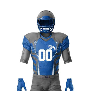 Diseña Tu Propio Uniforme de Fútbol Americano Personalizado con Material Transpirable de Poliéster, Ligero y Ecológico de Alta Calidad - Product Image 4