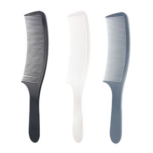 Peigne à cheveux incurvé en forme de S pour hommes, peigne plat professionnel pour coiffeur, salon de coiffure, outil de toilettage - Product Image 1