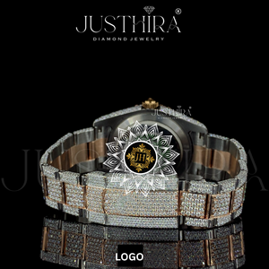Relojes de Pulsera de Cuarzo para Hombre, de Lujo, Modernos, con Diamantes de Moissanita, Resistentes al Agua, en Oferta - Product Image 5