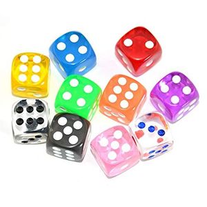 Dés en résine de couleur personnalisée pour jeux de rôle sur table, jeux de D&D, faits à la main en époxy, multi-faces, design moderne, NEHA ENTERPRISES - Product Image 4