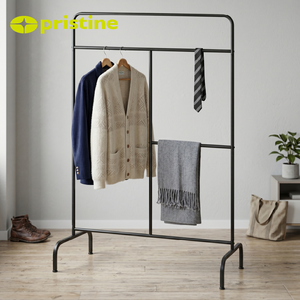 Modern Metal Coat Rack Freestanding Minimalist Design <b>For</b> Bedroom Living Room Furniture - Product Image 5