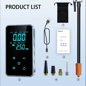 Pompa di Gonfiaggio Intelligente per Auto con Display Digitale Wireless e Schermo Touch, Certificata ROHS - Product Image 3