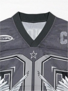 Premium Mesh Jersey Breathable Athletic Training Sports Jersey <b>100</b>% <b>Polyester</b> Anti-Bacterial Sublimation Printed Custom Front - Product Image 5