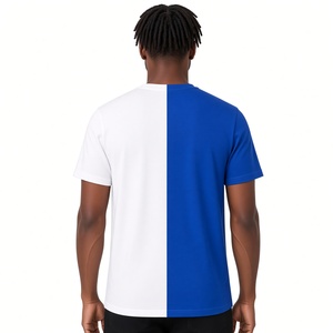 Phi Beta Sigma 1914 T-shirt décontracté à manches courtes et col rond pour homme, bleu royal et blanc, avec motif de numéros brodés - Product Image 2