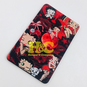 Wholesale Custom Acrylic Lash <b>Tiles</b> Heart Butterfly Flower Square Durable Professional Eyelash Extension Tools Customized Color - Product Image 4