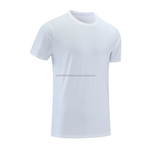 T-shirt de sport formel à manches courtes imprimé, en tricot solide, avec logo personnalisé OEM, sensation de fraîcheur, bouton, pour homme et femme - Product Image 2