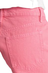 Shorts en jean décontractés pour filles, coupe droite, taille mi-haute, ourlet brut, extensibles, dernière collection 2026, tendance été, les plus vendus, service OEM - Product Image 6