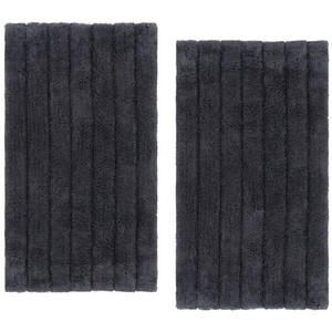 Tapis de bain jacquard antidérapant écologique en gros |   Tapis de salle de bain et de bain antidérapant en coton et polyester, doux et absorbant - Product Image 2